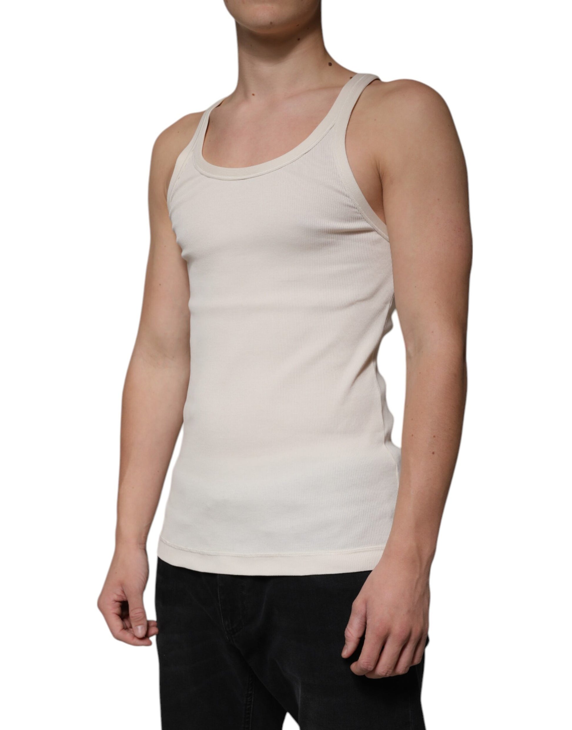 Man wearing tank top