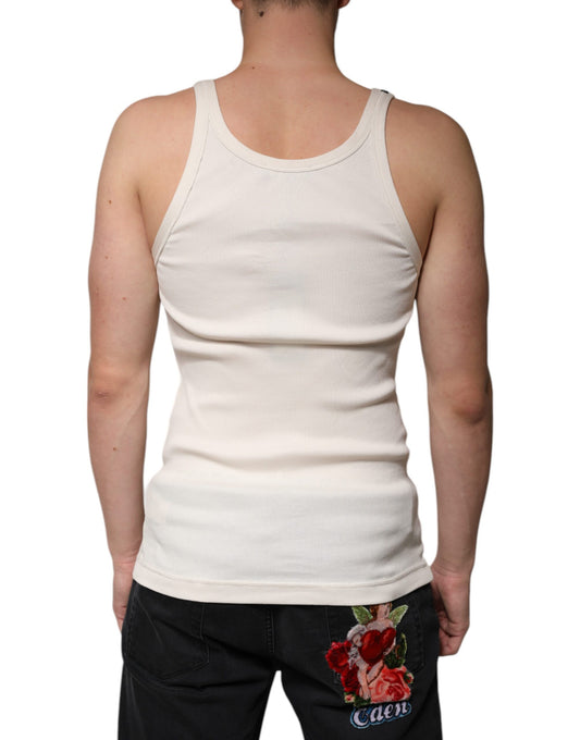 Man wearing tank top and shorts