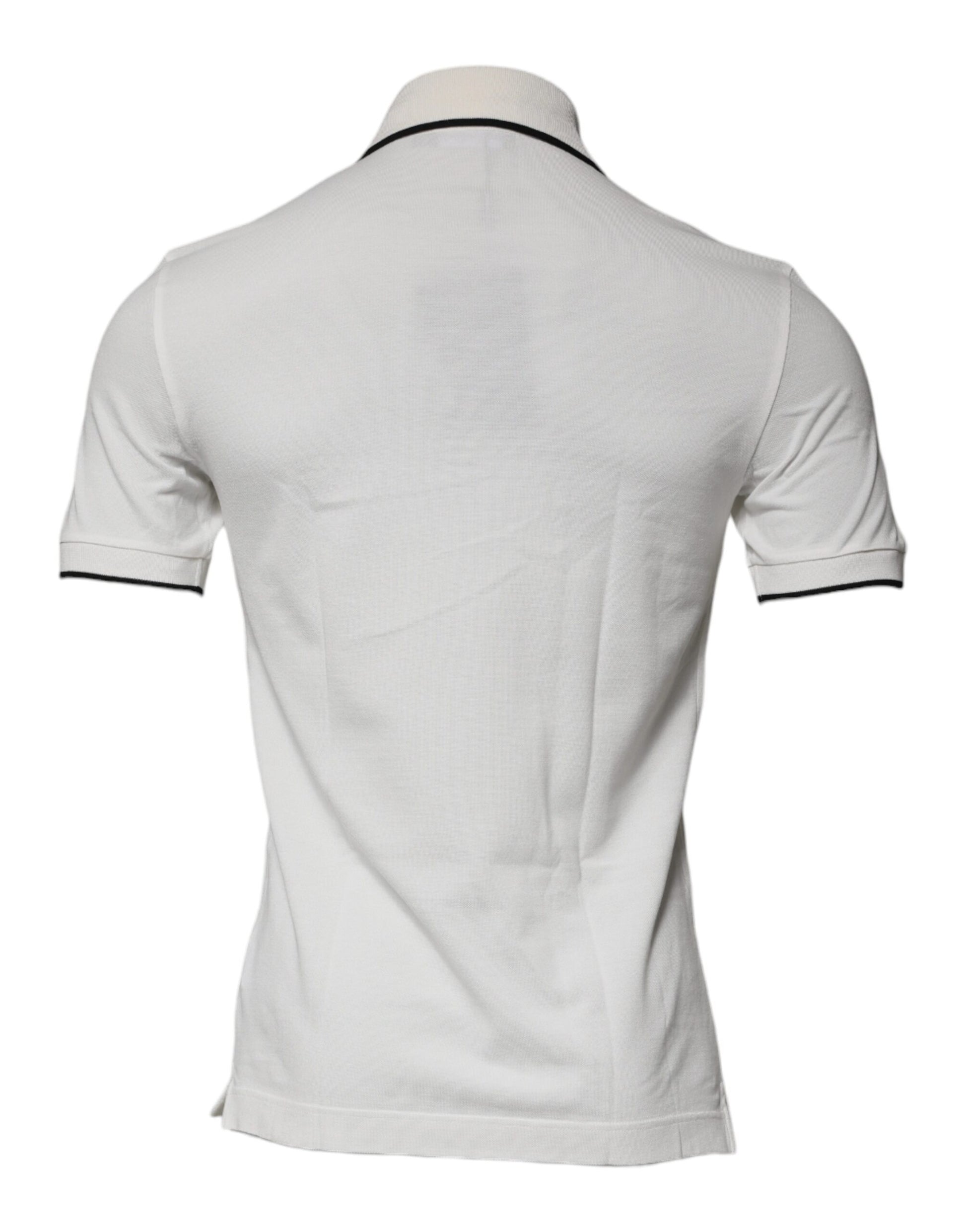 White polo shirt on display mannequin