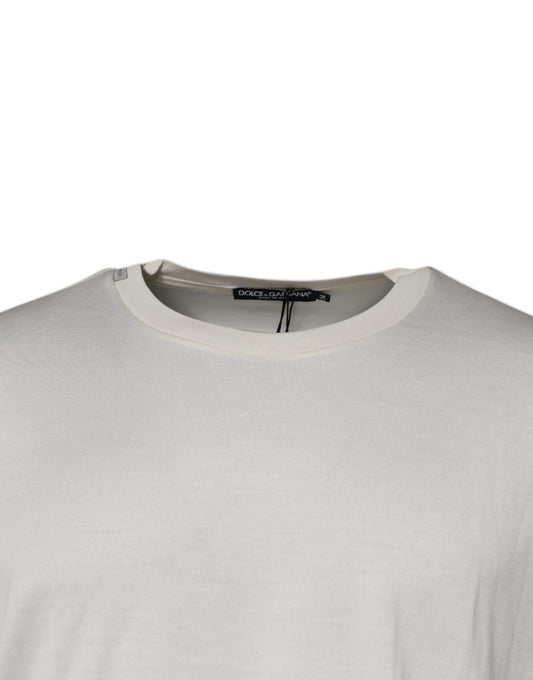 White long sleeve shirt on hanger