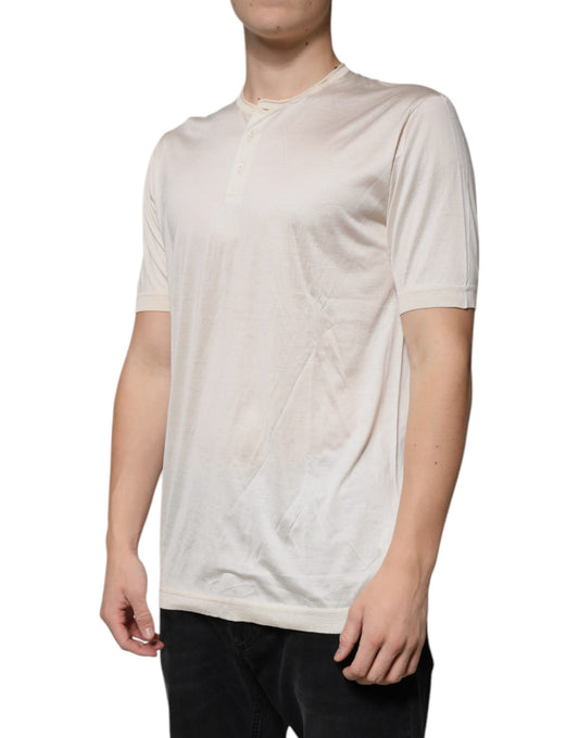 Mannequin wearing white t-shirt