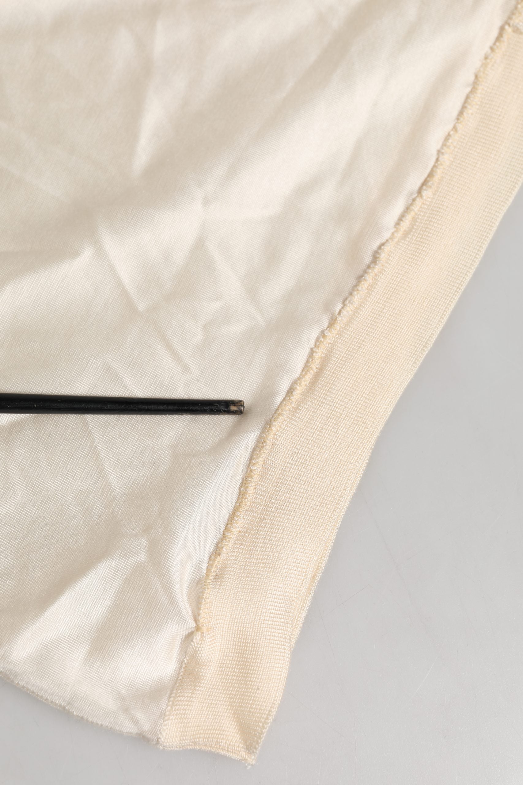 Fabric with a seam