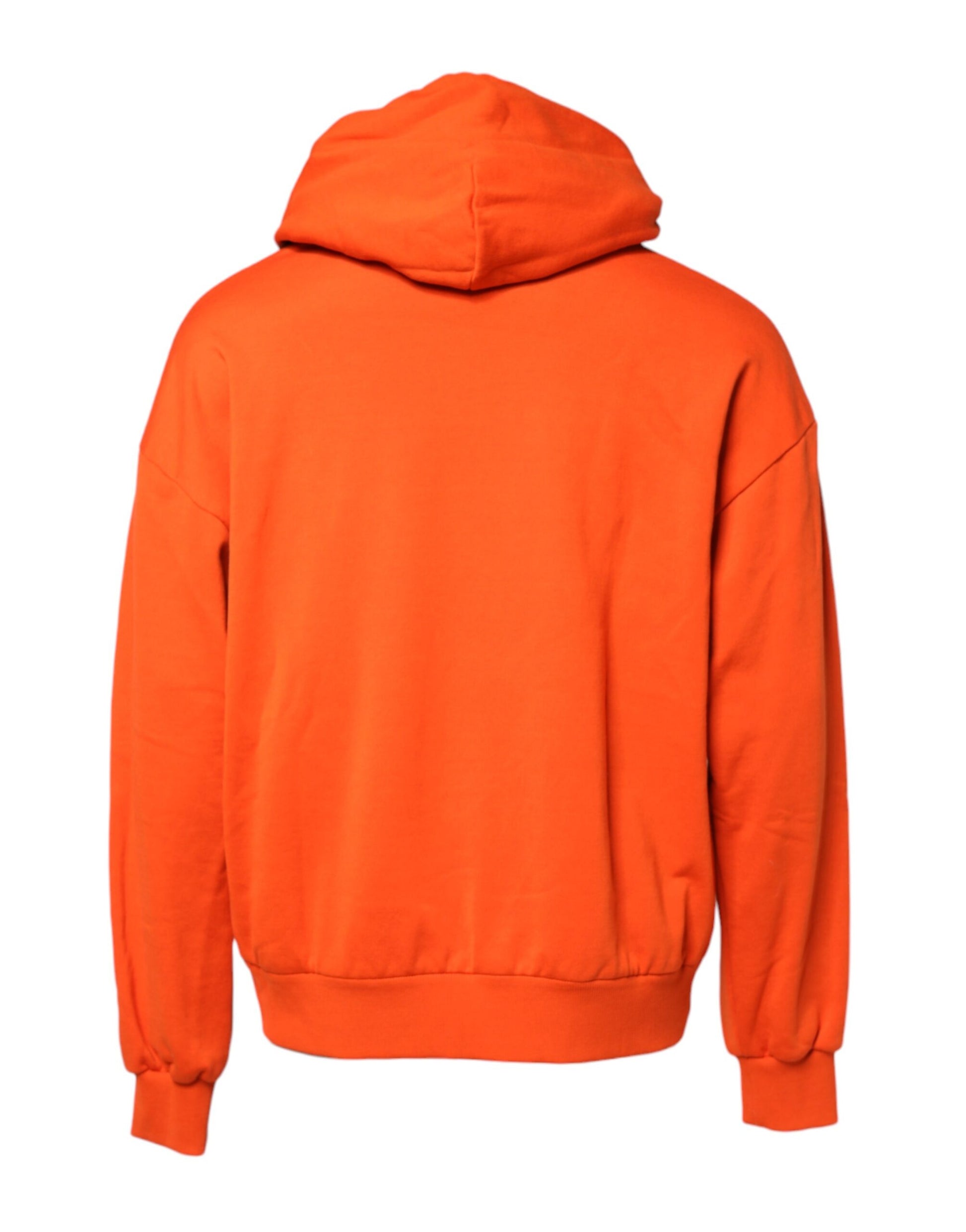 Orange hoodie on a mannequin