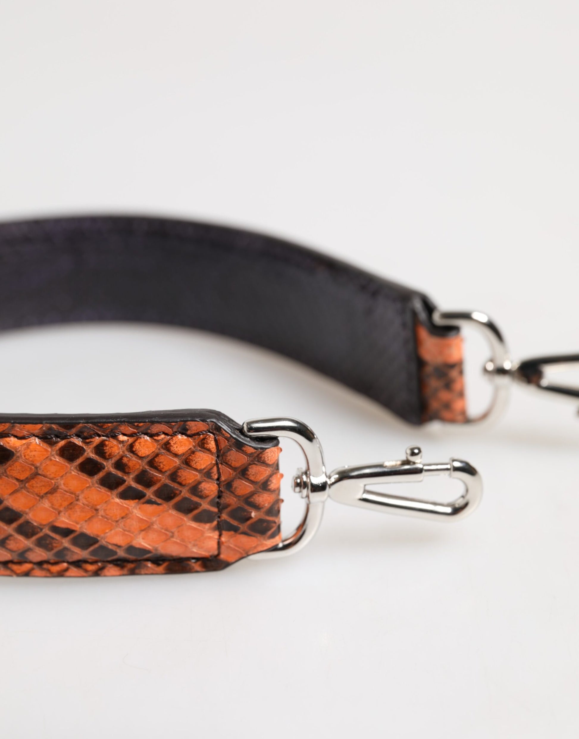 Black leather dog collar with silver buckle and loop