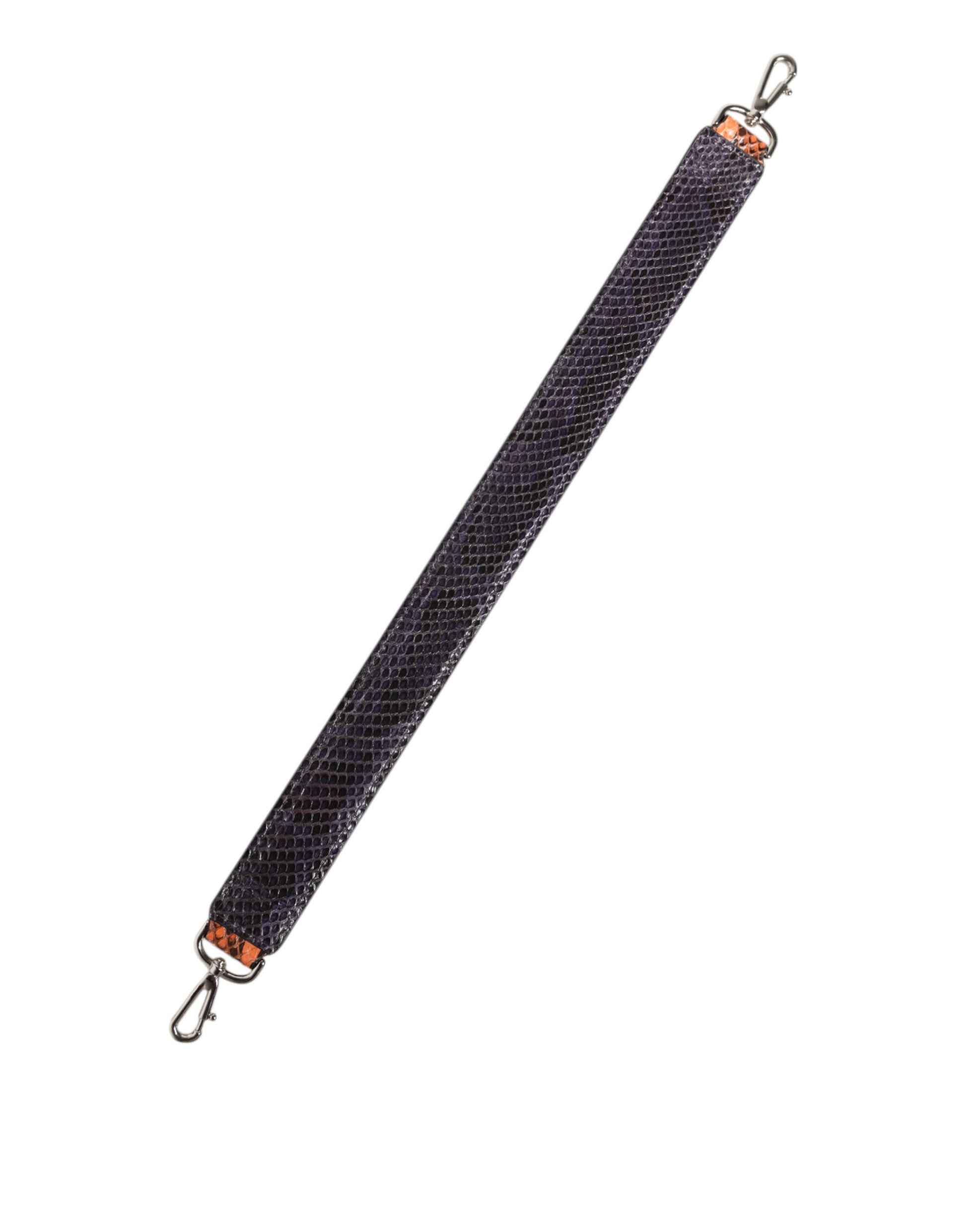 Black strap with metal hooks at both ends