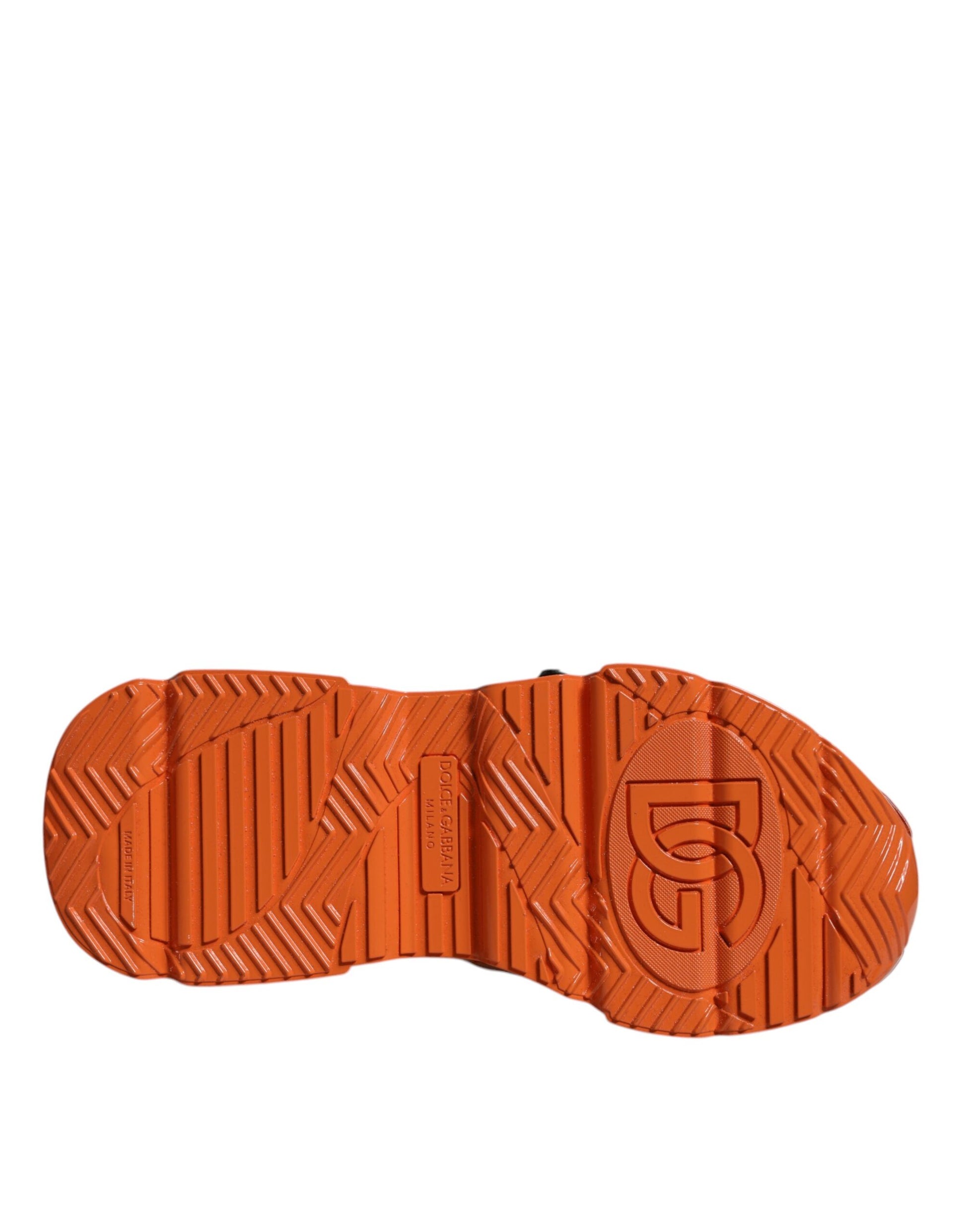 Red shoe sole with logo