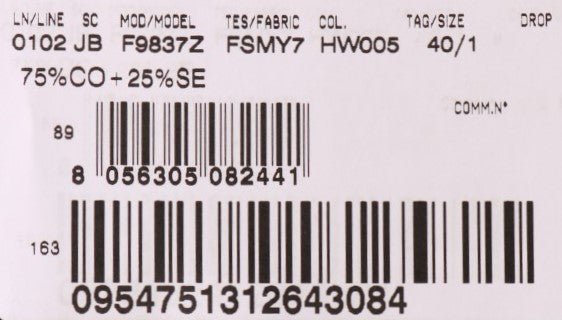 Barcode on a package