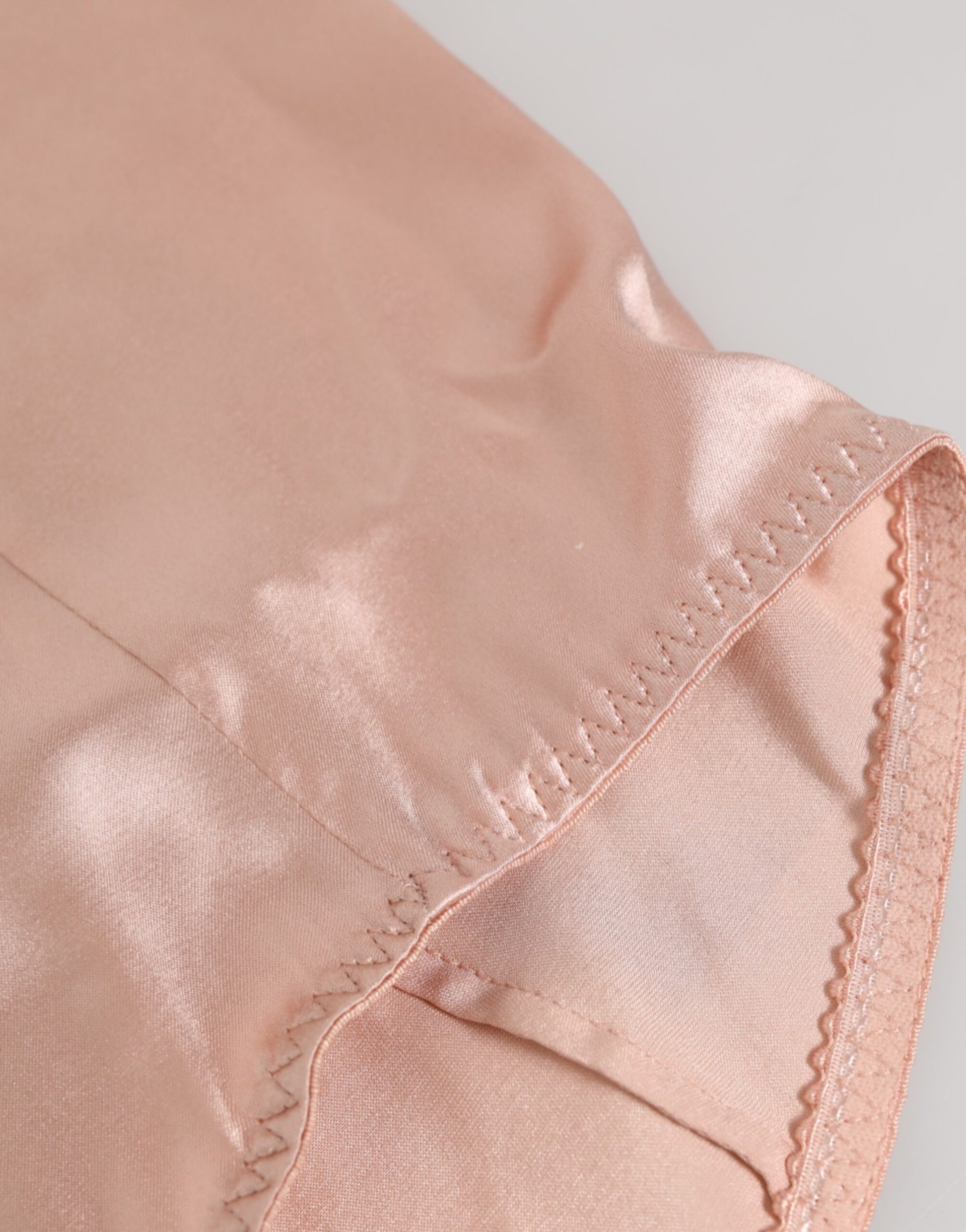 A pink acetate high waist shorts underwear