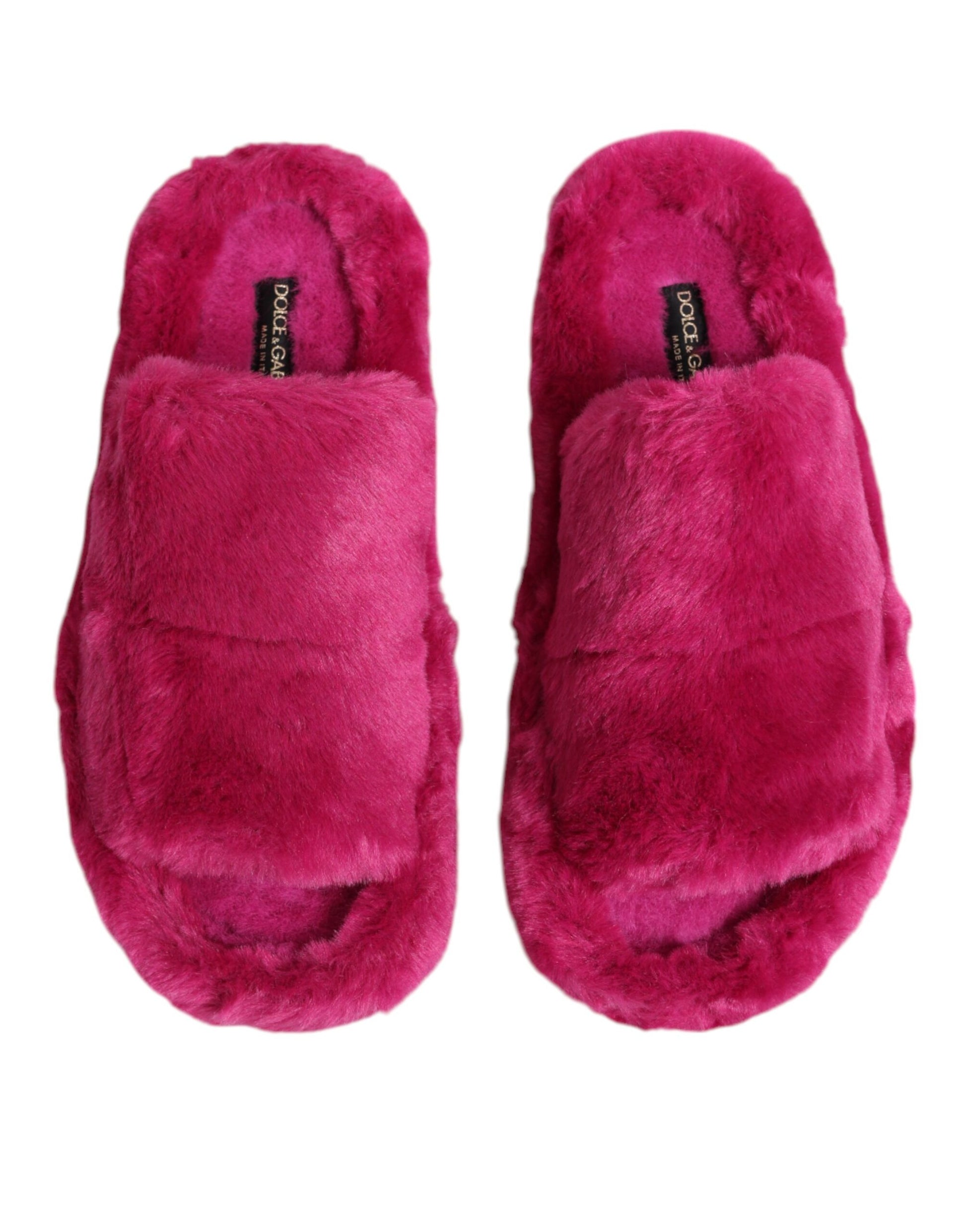 Pair of pink slippers