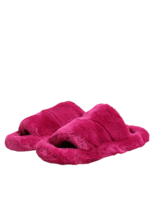 Pair of pink slippers