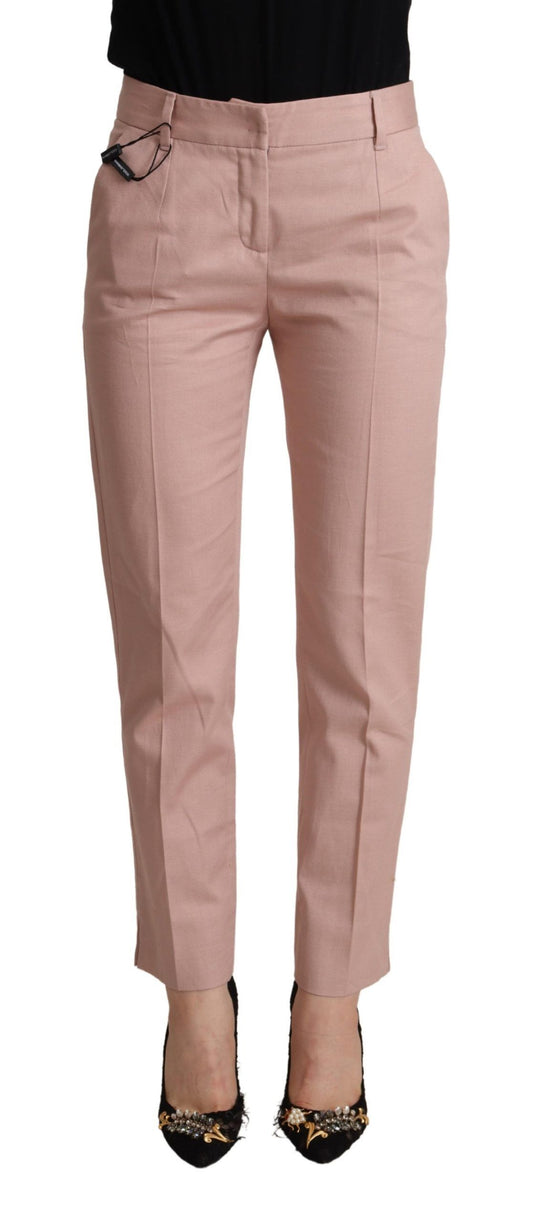 Pair of women's pants in a light pink color