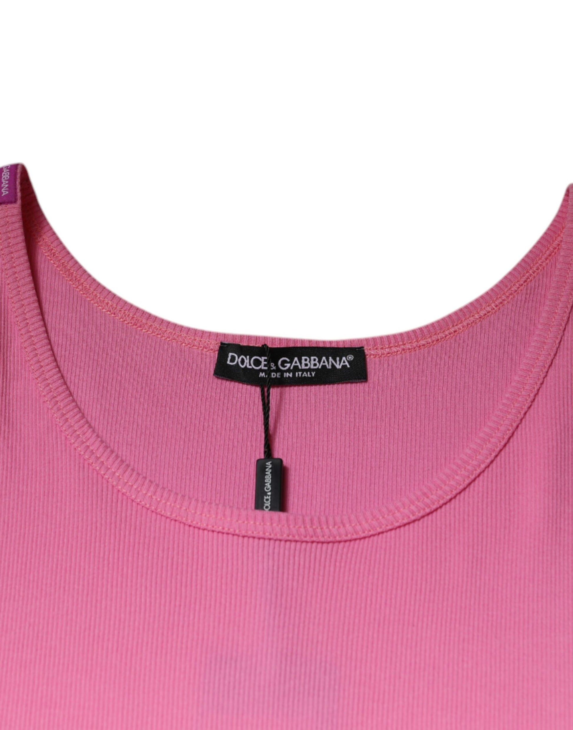 Pink shirt on hanger