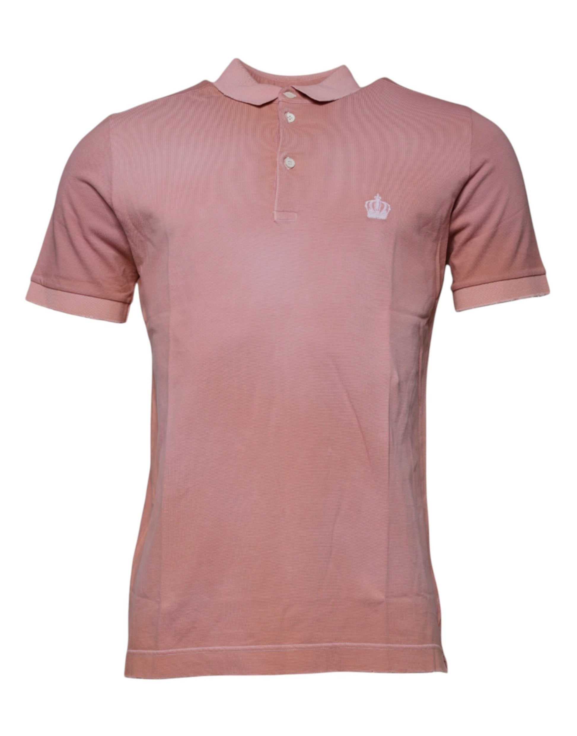 Pink polo shirt on a mannequin