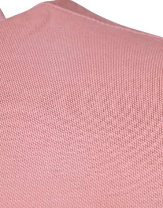 Pink fabric material