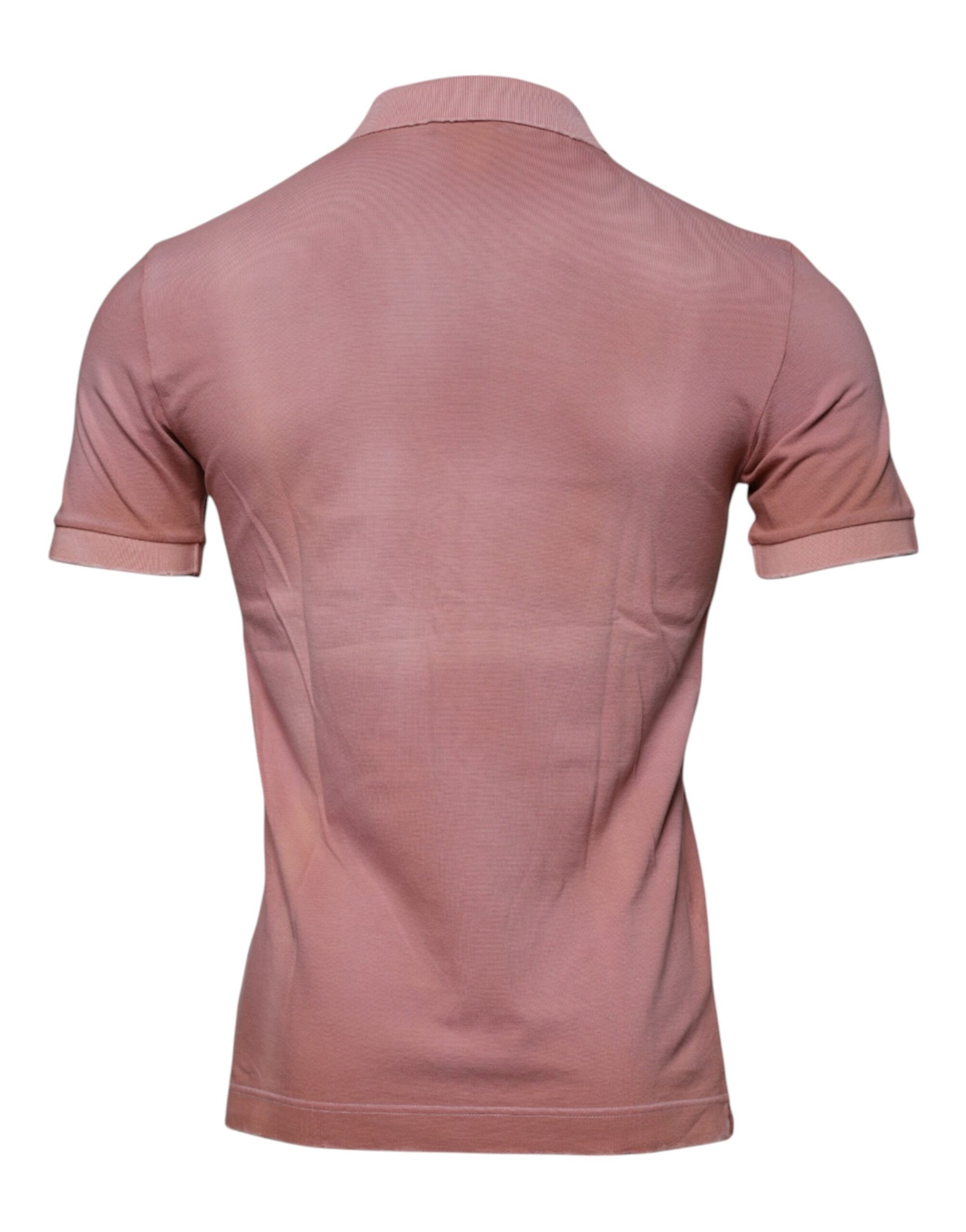 Pink polo shirt on a mannequin