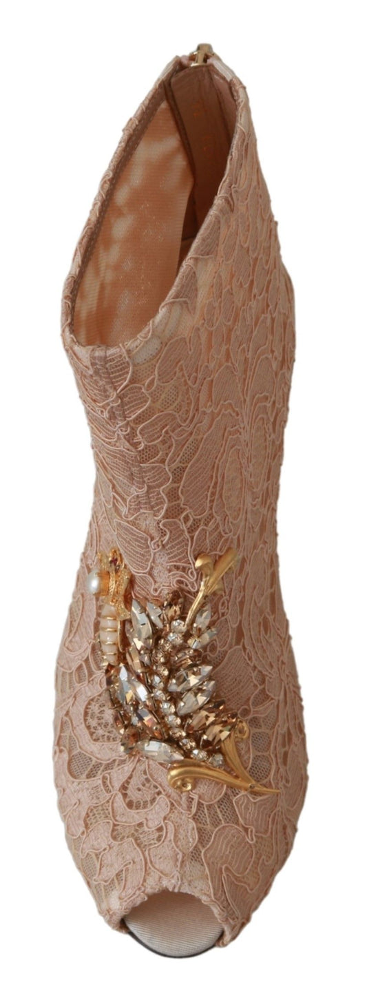 High heel shoe with embellishments and a pointed toe