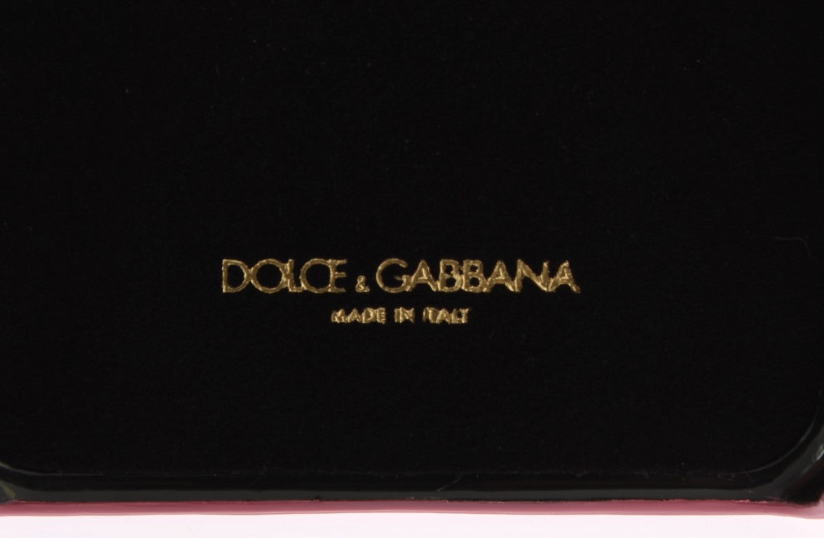 Black wallet with gold branding