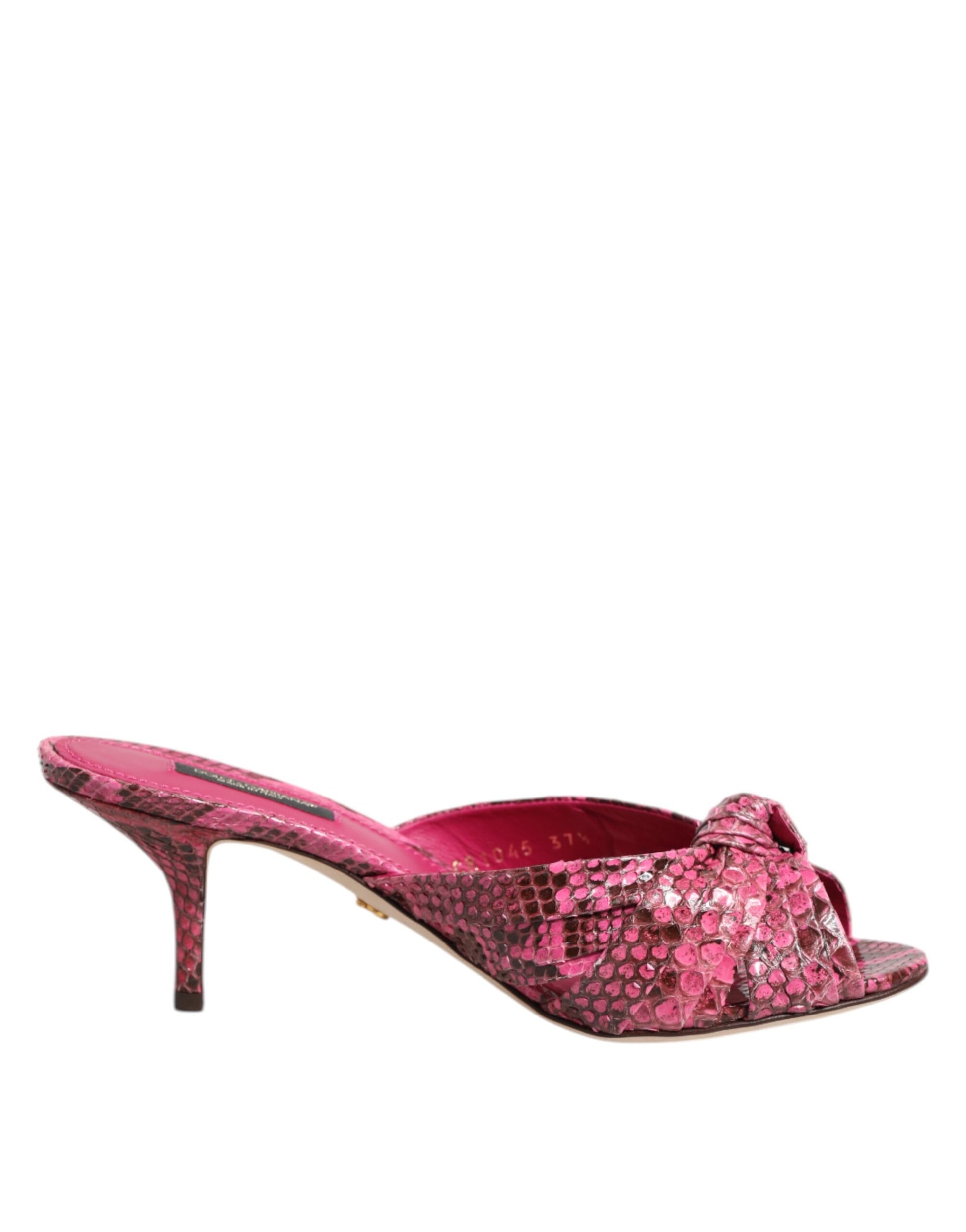 Pink glittery high heel shoe