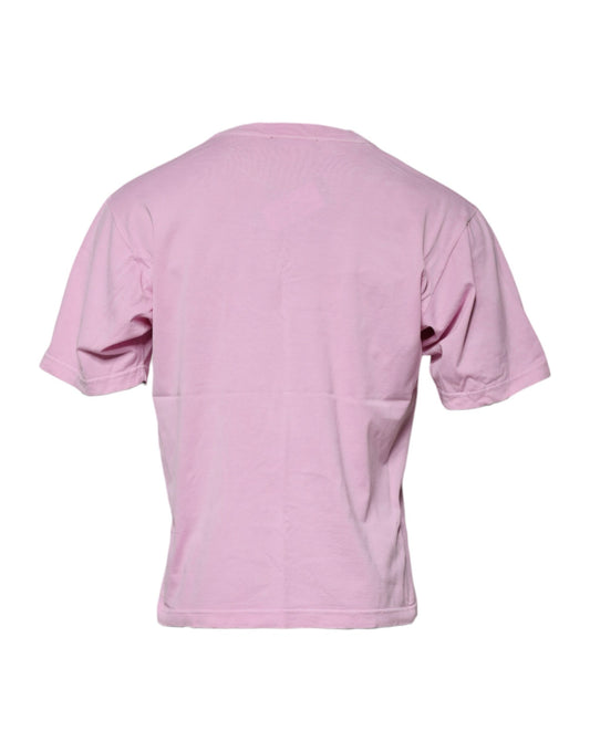 Pink t-shirt on a mannequin