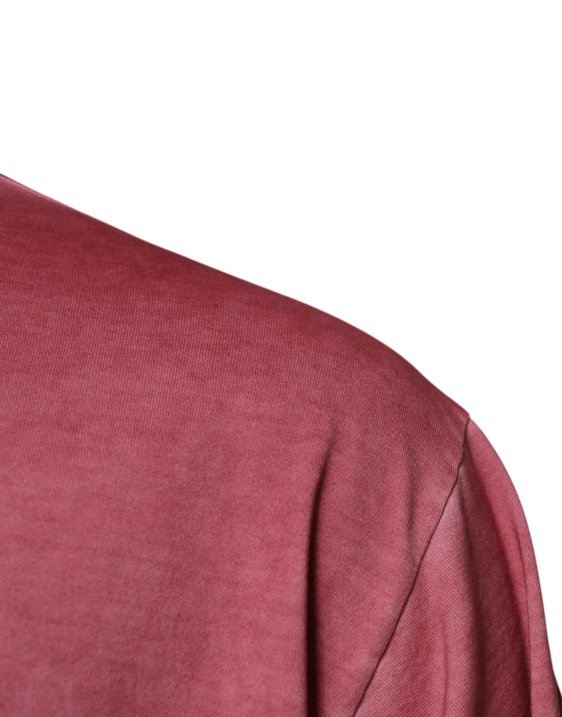 Red velvet sleeve on a mannequin