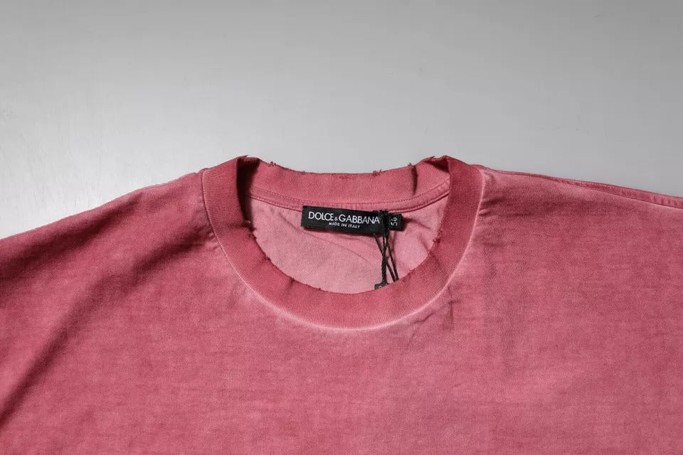 Red t-shirt on hanger