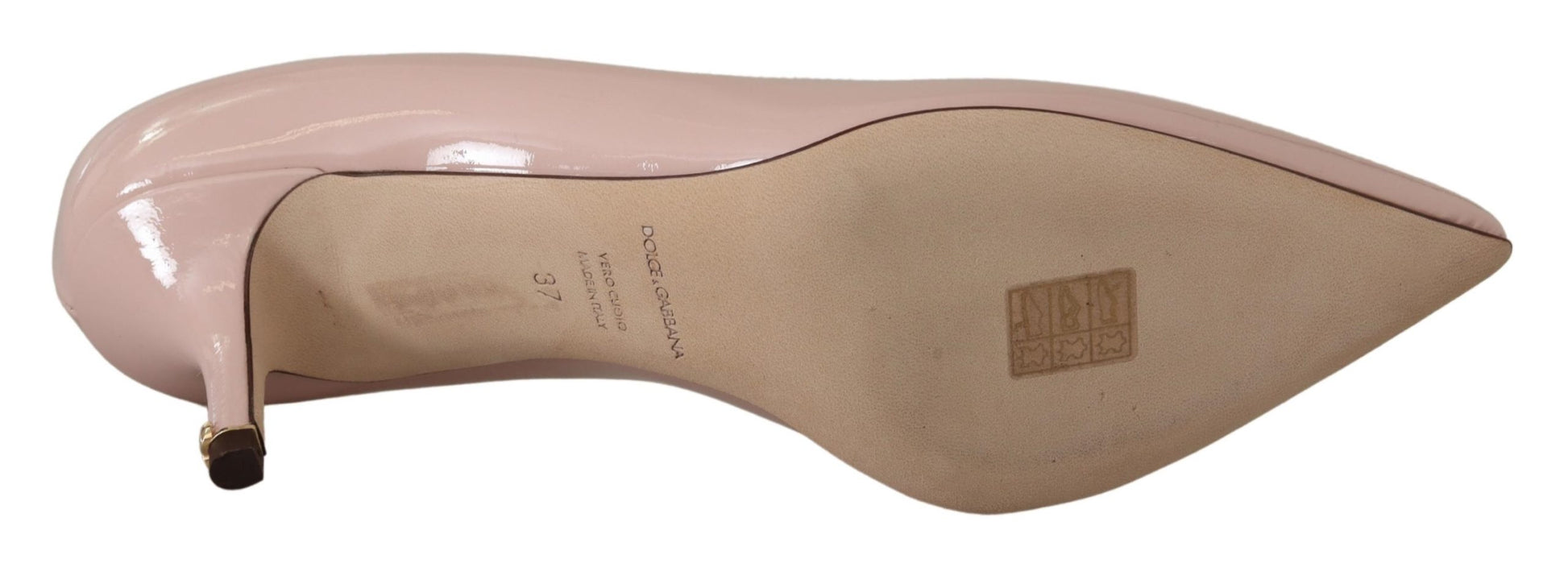 Pair of women's shoes with pink and beige colors