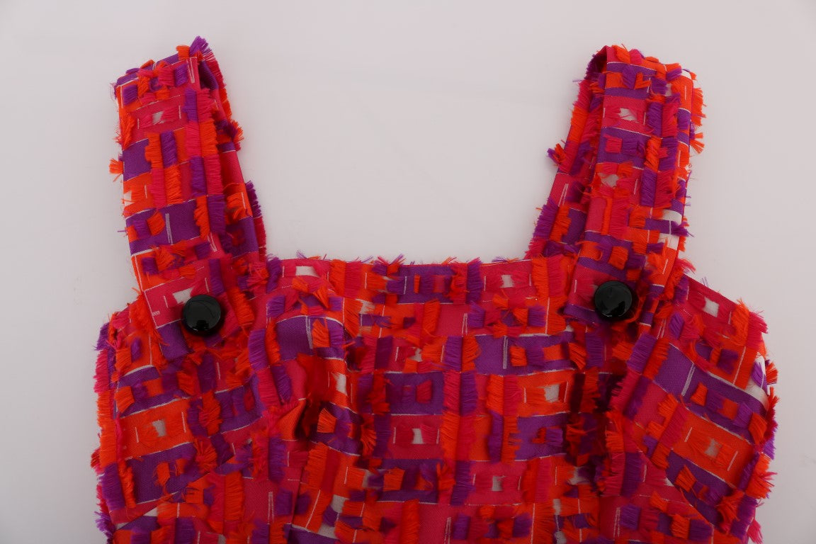Red fringe vest