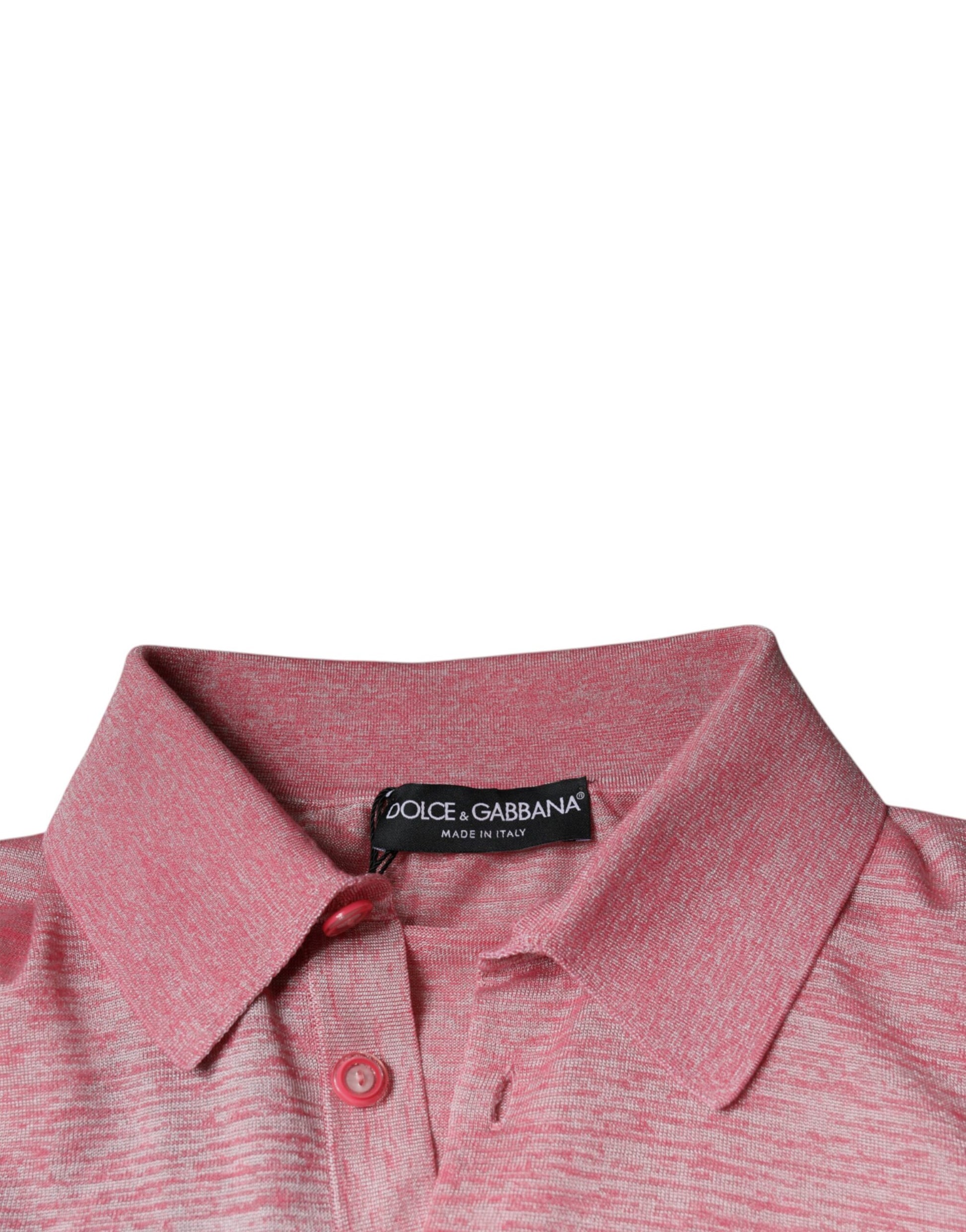 Polo shirt with collar and buttons