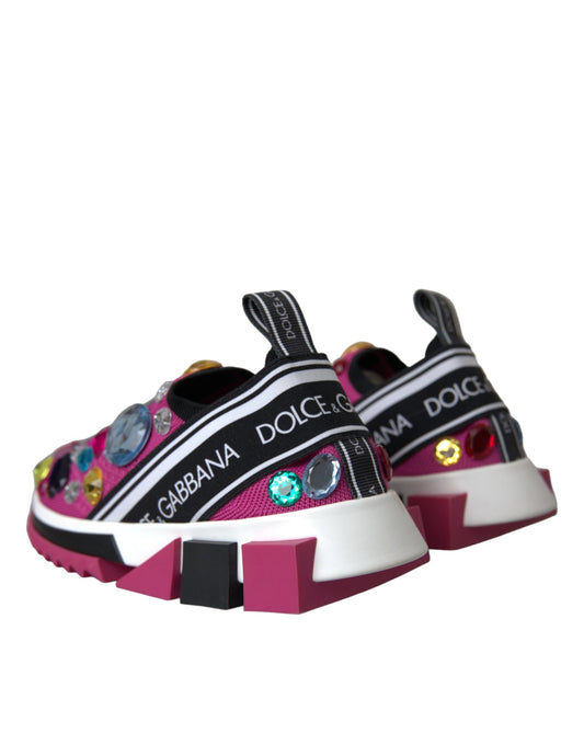 Pair of children's shoes with colorful accents and a brand logo on the side