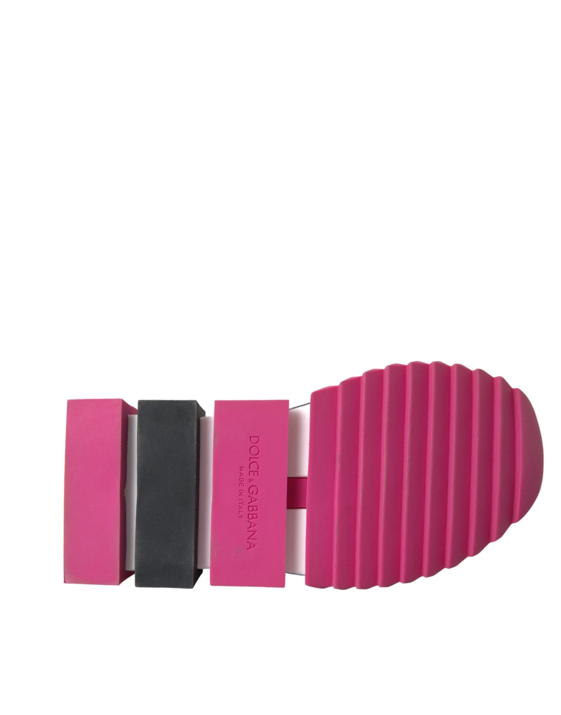 Pink and black roller with pink handle
