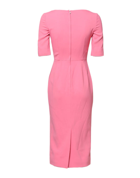 Pink dress on a mannequin