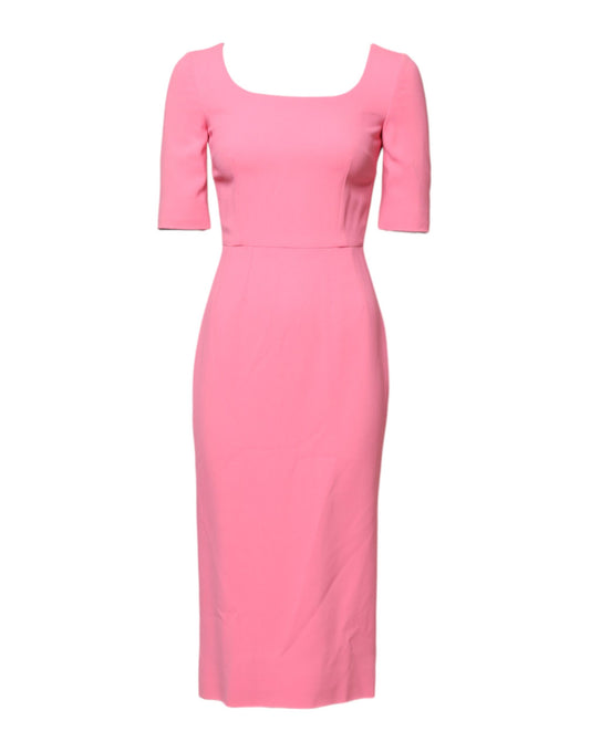 Pink dress on a mannequin