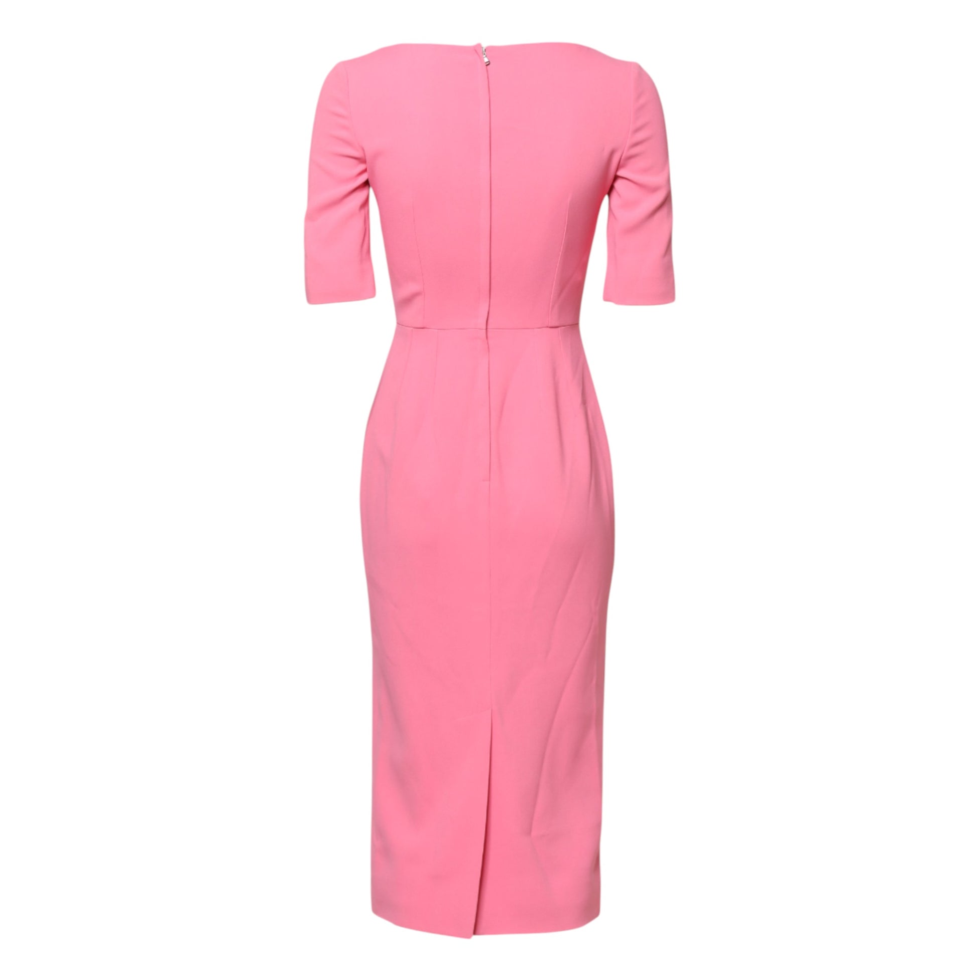 Pink dress on mannequin