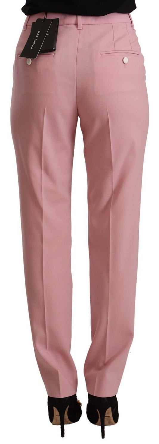 Pair of pink trousers on a mannequin