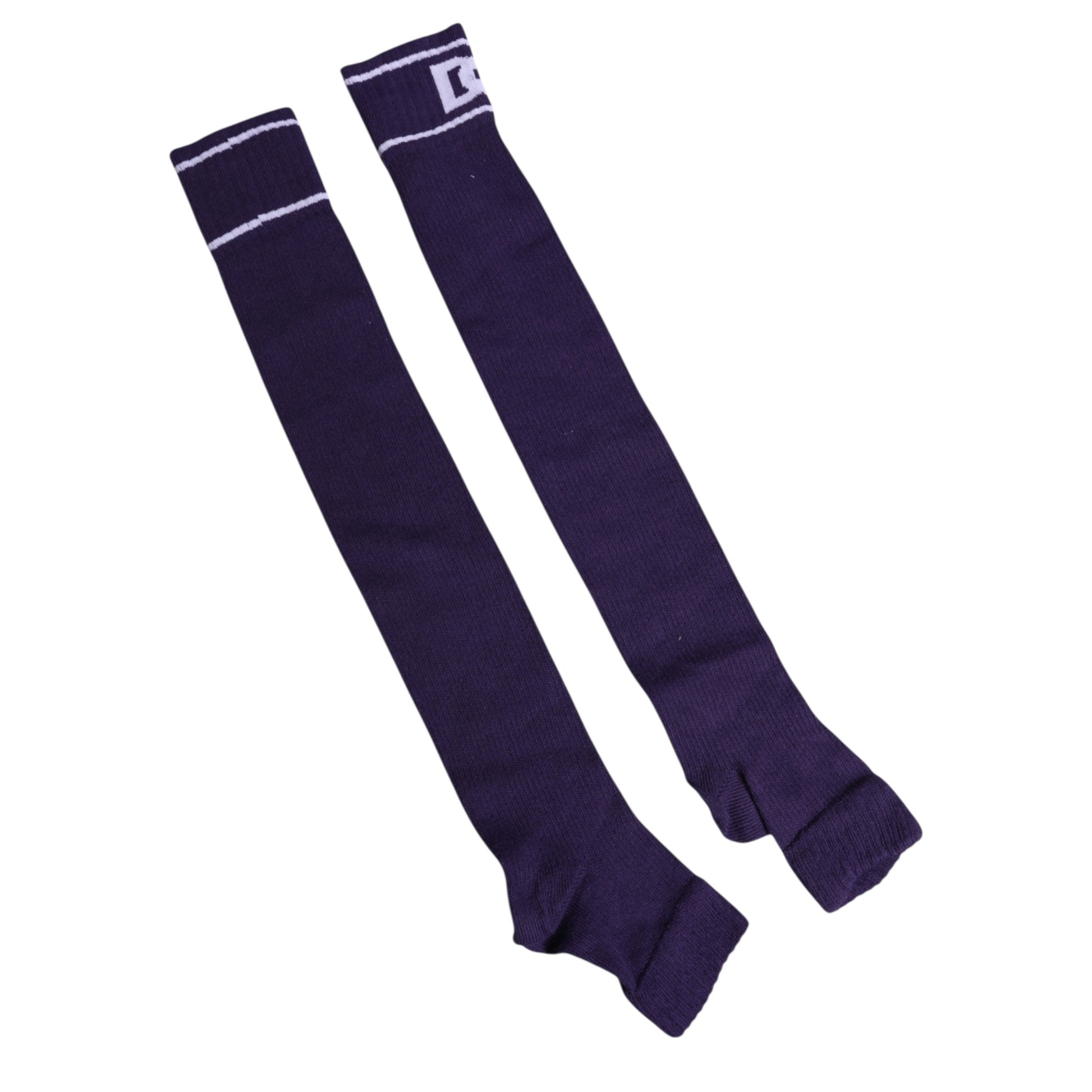 Pair of purple socks