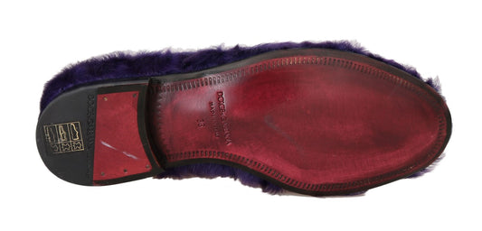 Red leather dress shoe with laces and a small logo on the side