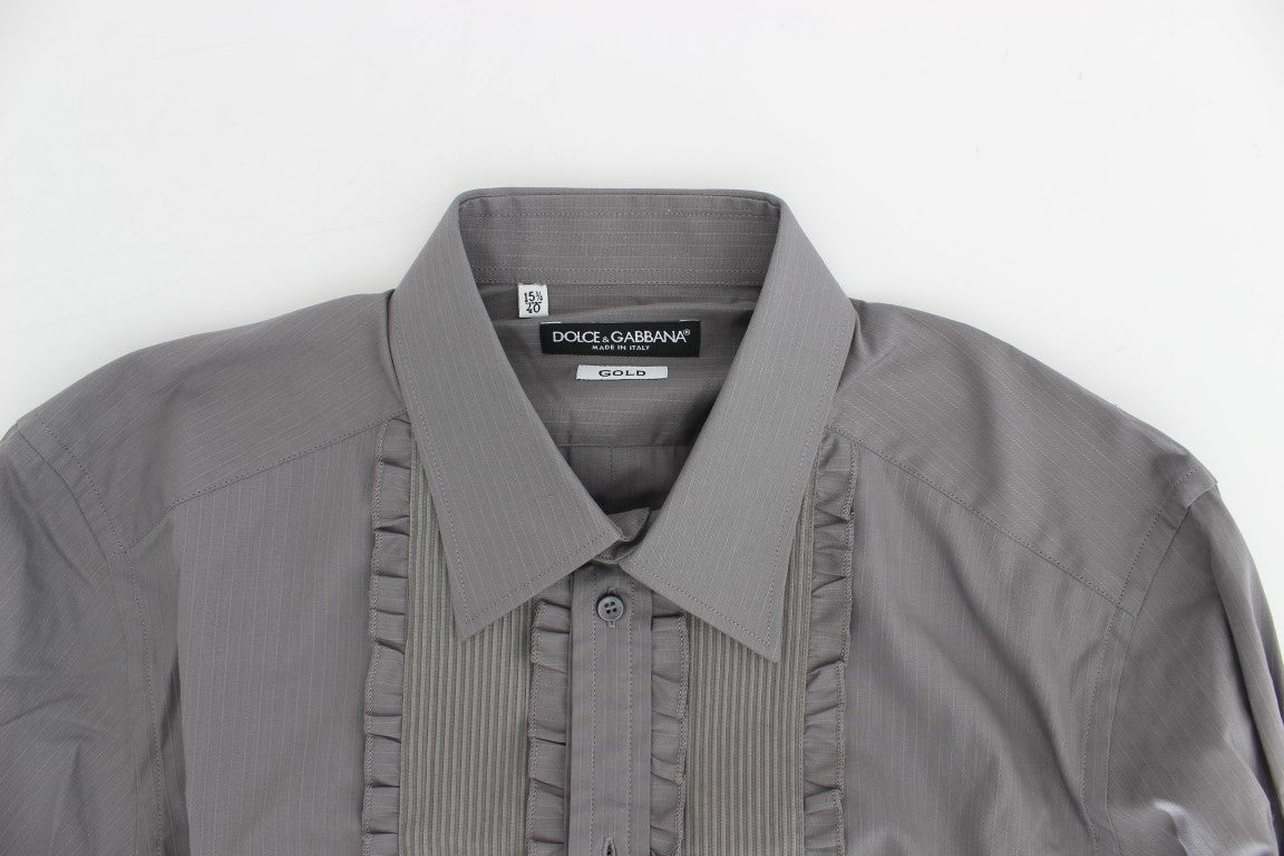 Men's button up shirt on hanger