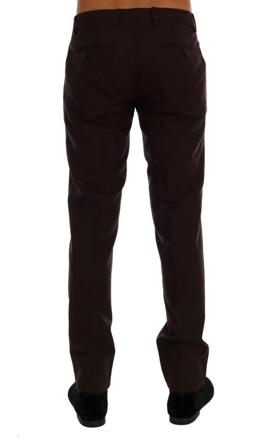 Pair of brown pants on a mannequin
