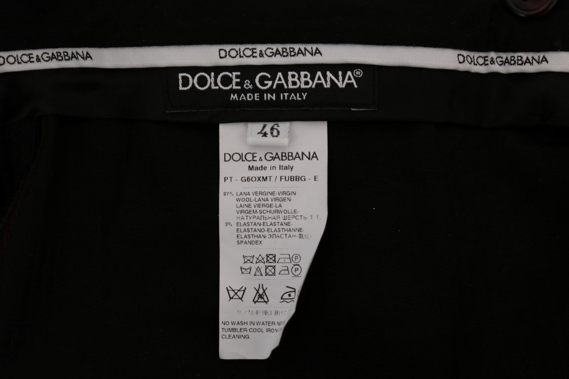 Black underwear with white brand label