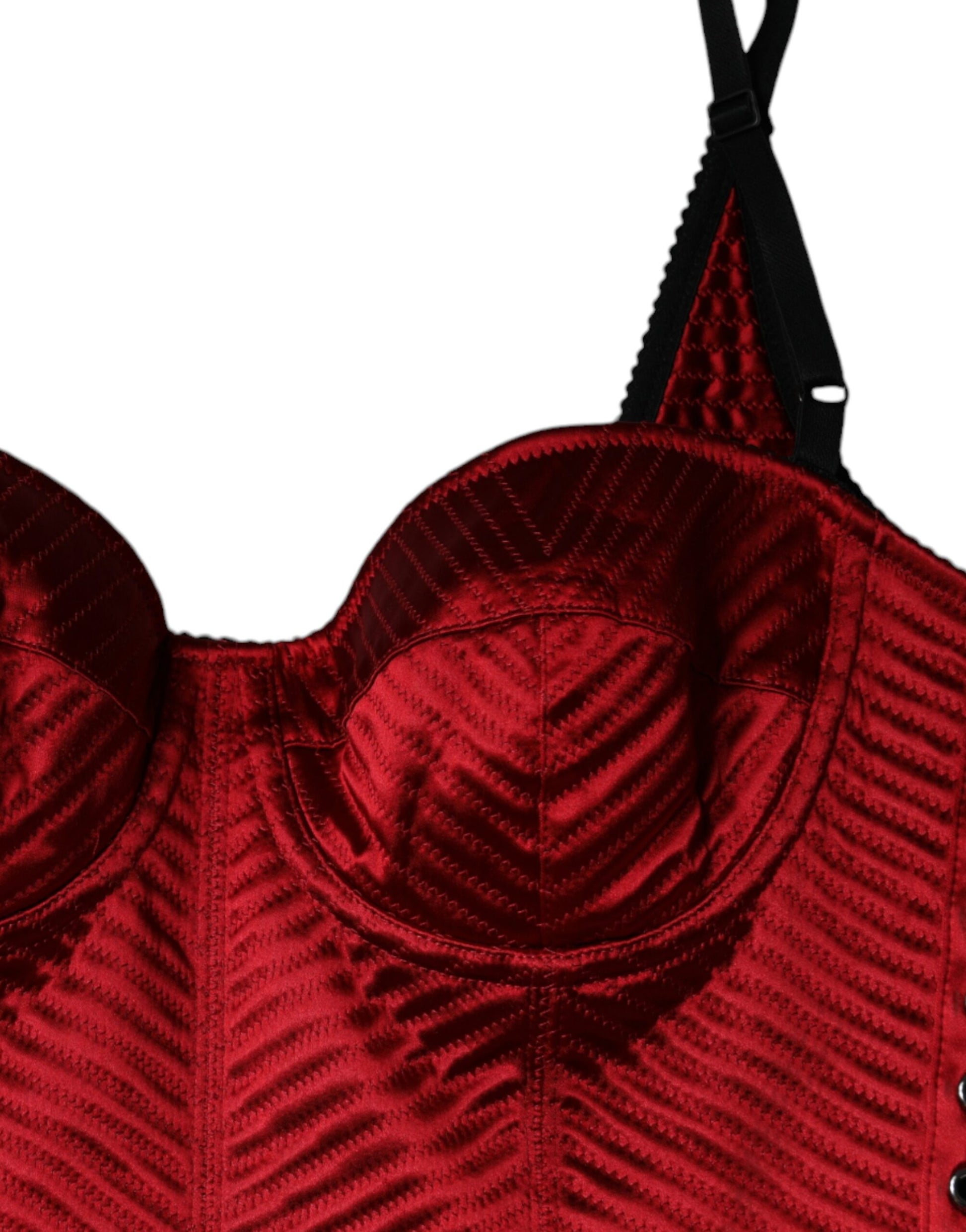 Red bustier corset lace bodycon midi dress
