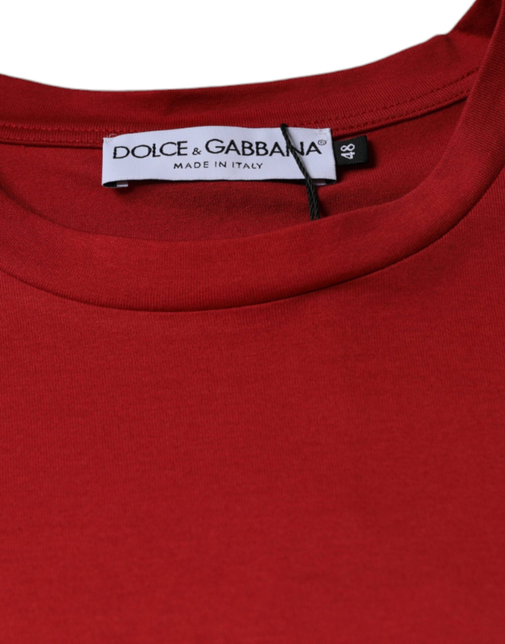 Red t-shirt on hanger