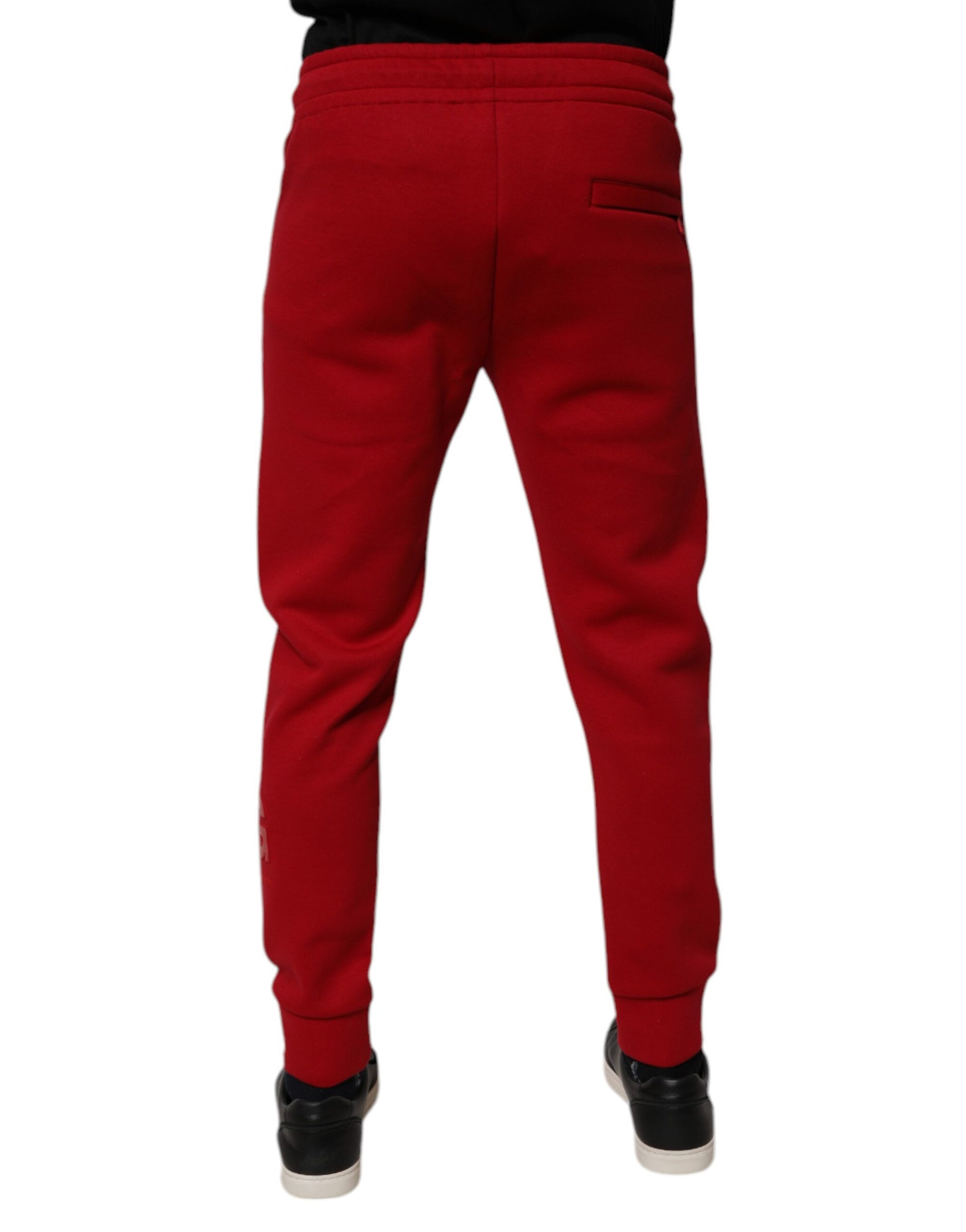 Red pants on a mannequin
