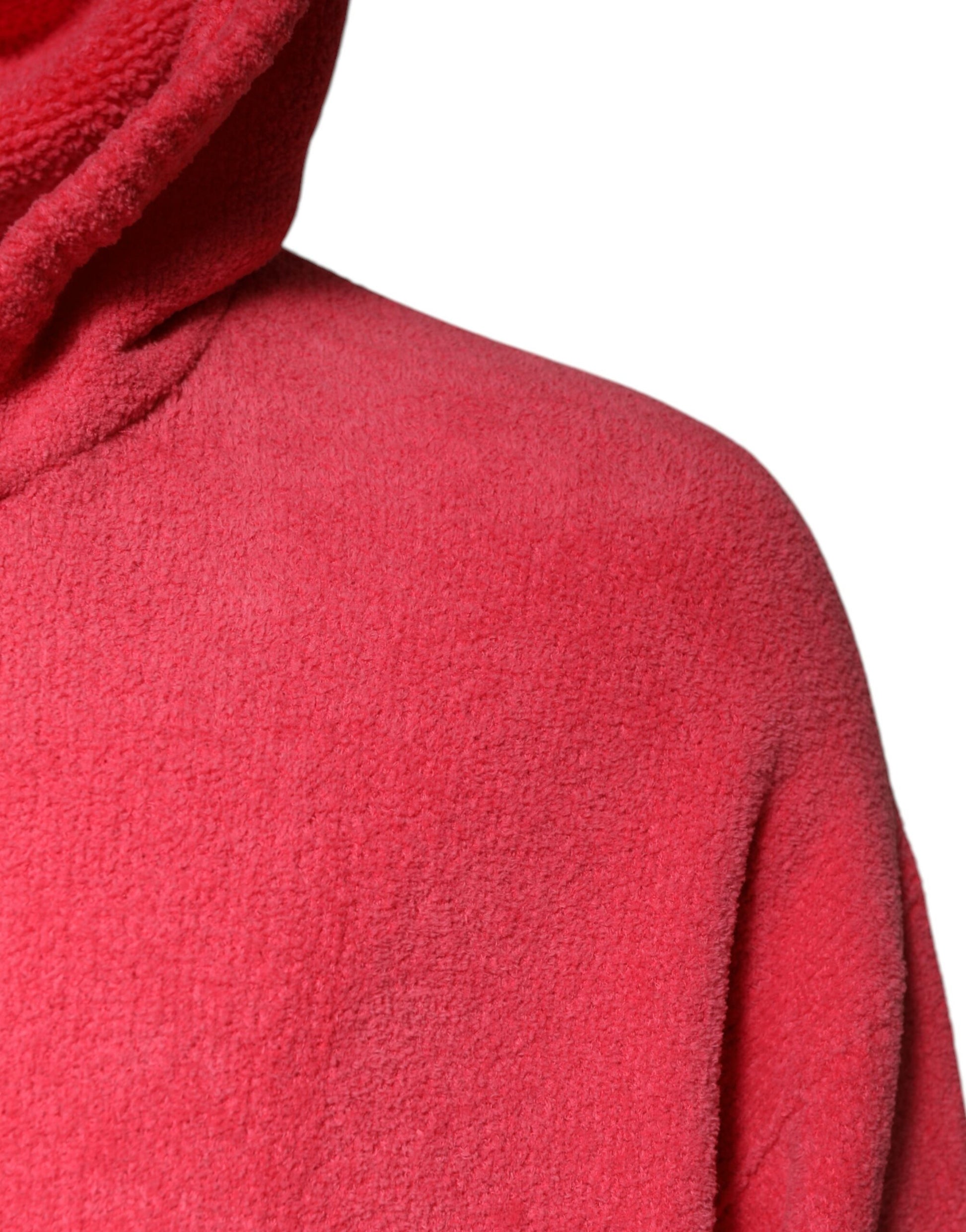 Red towel on person's back
