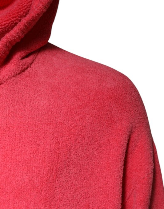 Red towel on person's back