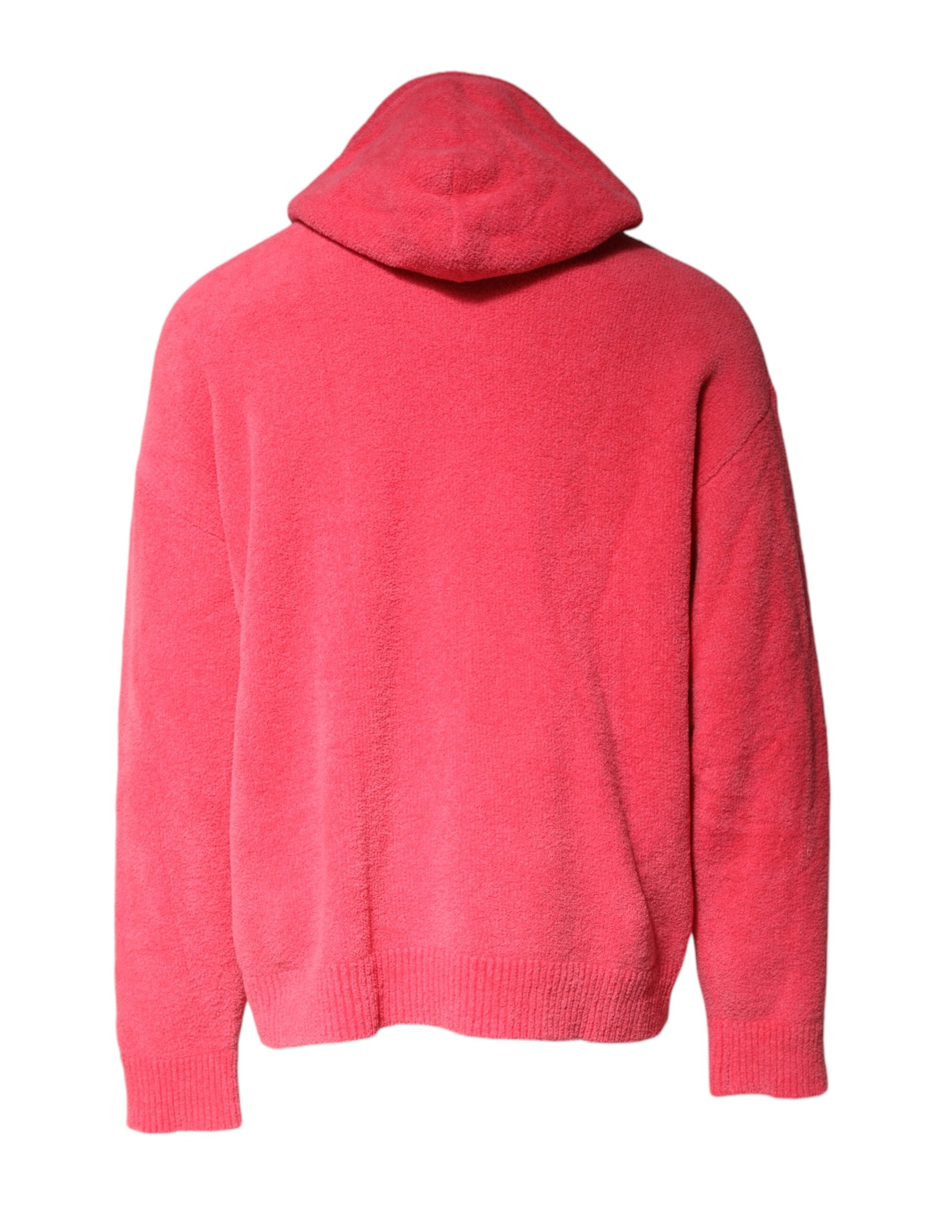 Red hoodie on a mannequin