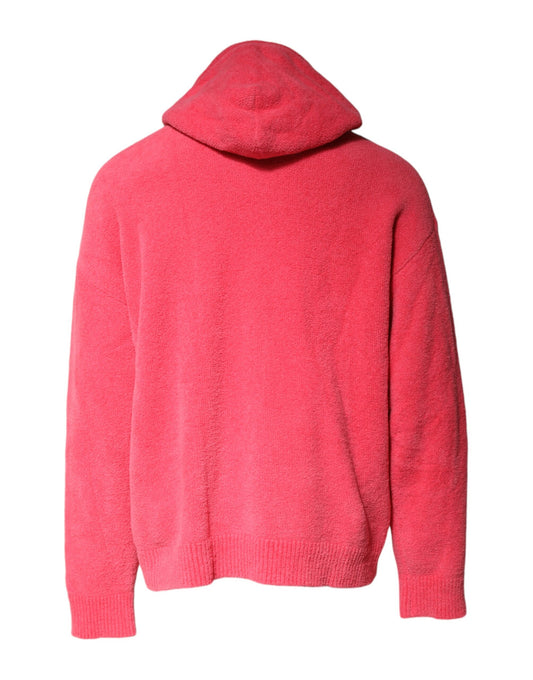 Red hoodie on a mannequin