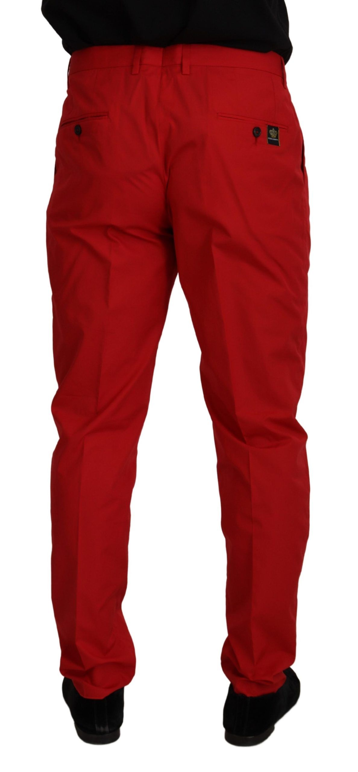 Red pants on a mannequin