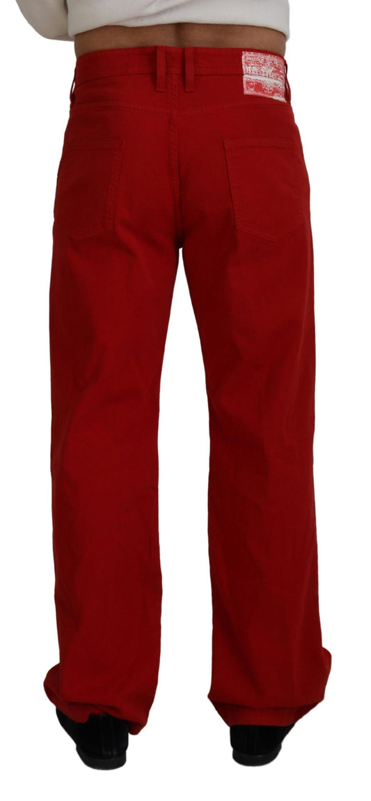 Red pants on a mannequin