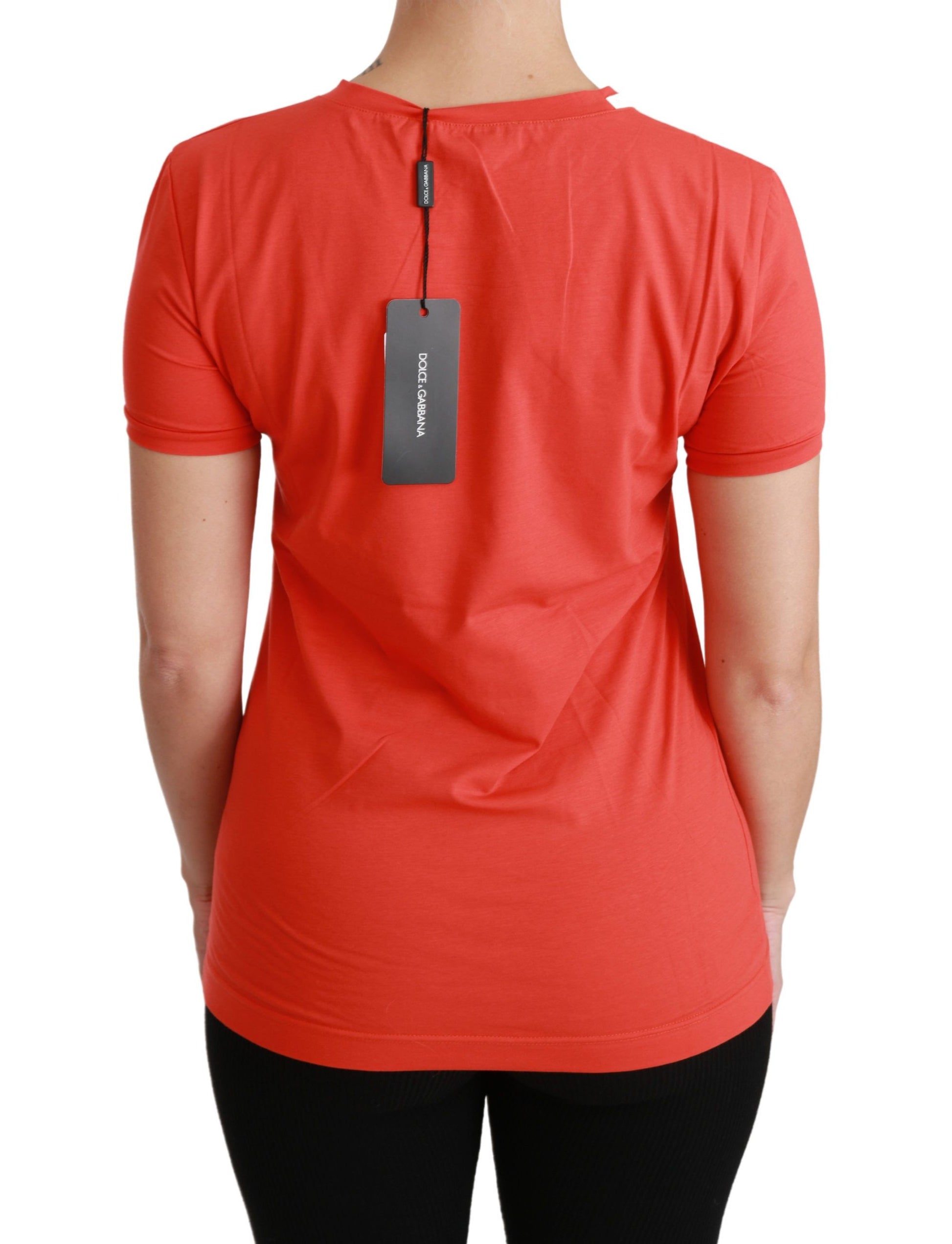 Red long sleeve shirt on a mannequin