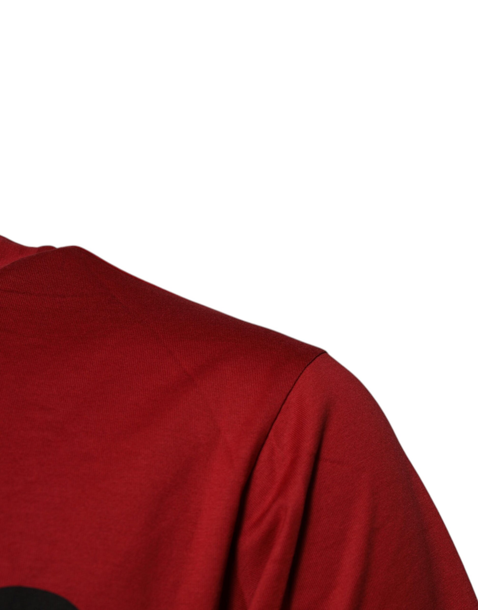 Red short sleeve shirt